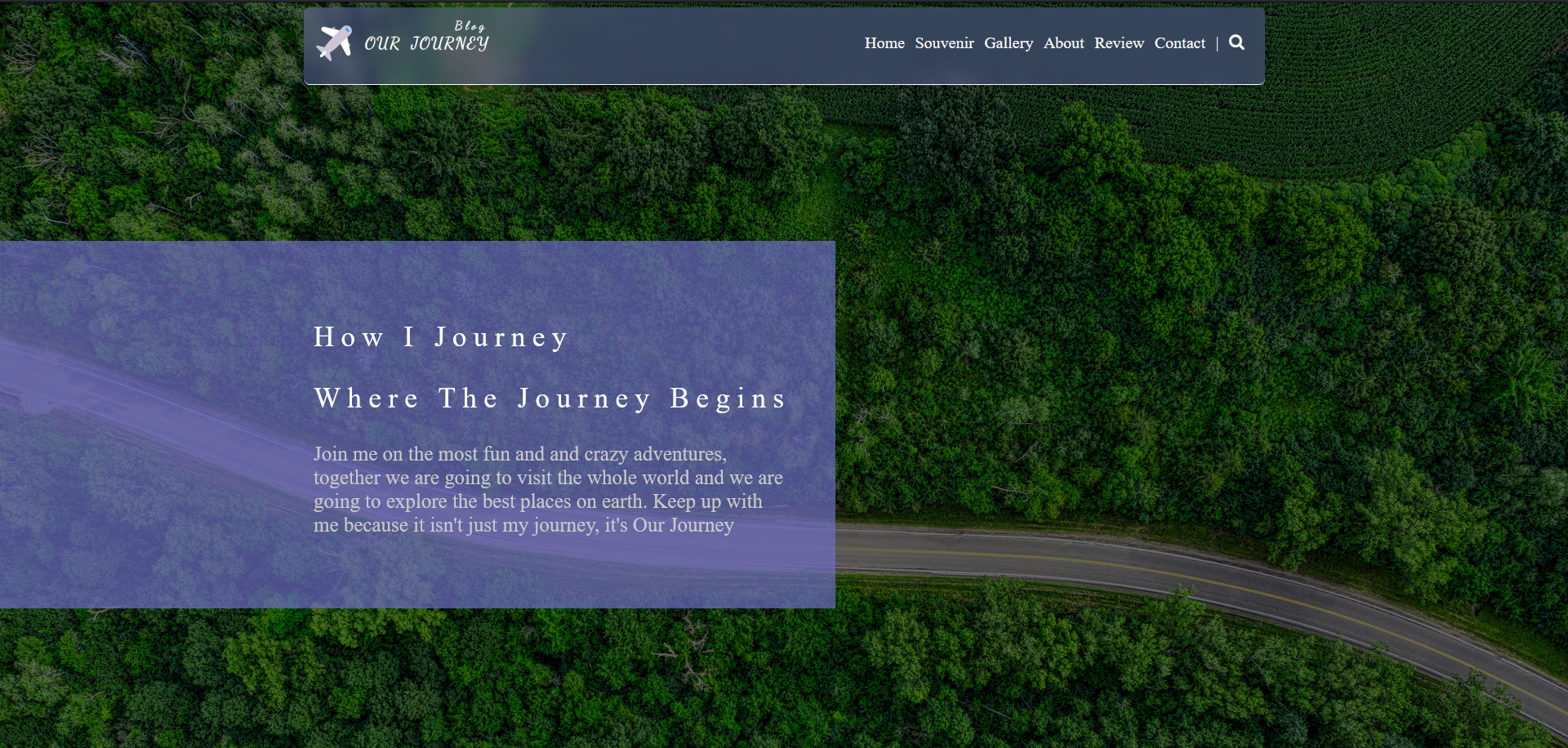 Our Journey Blog